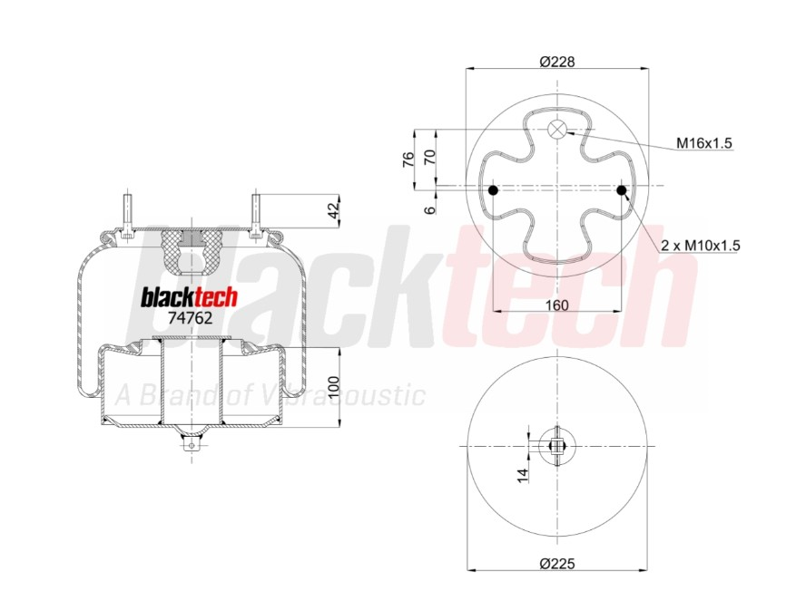 54762 M VOLVO KOMPLE METALLI 20452144-20554760-20554762-21811323-21961475